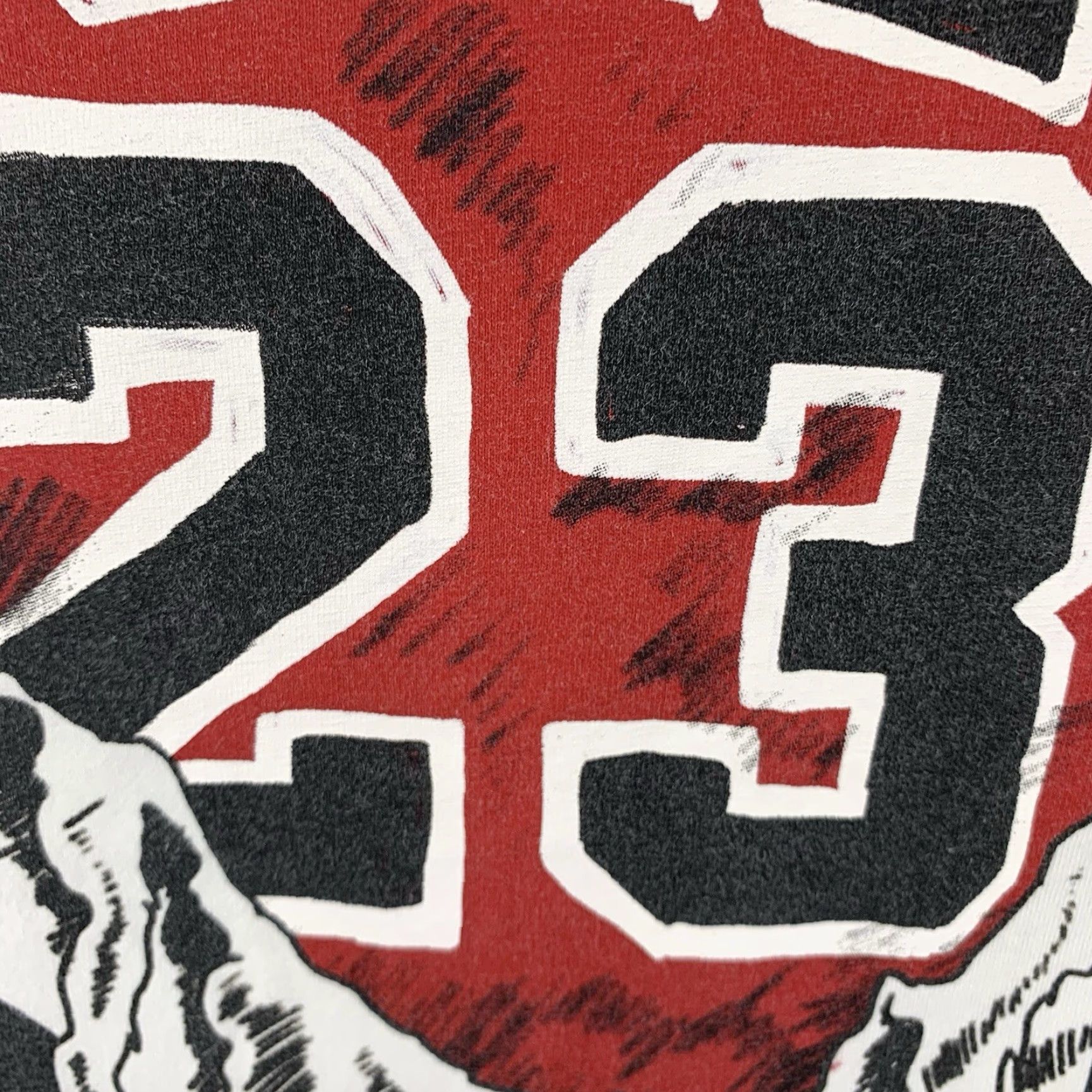Jordan Brand Jordan Air Jordan T-Shirt Medium White Graphic Print Jumpman Bulls 90s Mens Size US M / EU 48-50 / 2 - 5 Thumbnail
