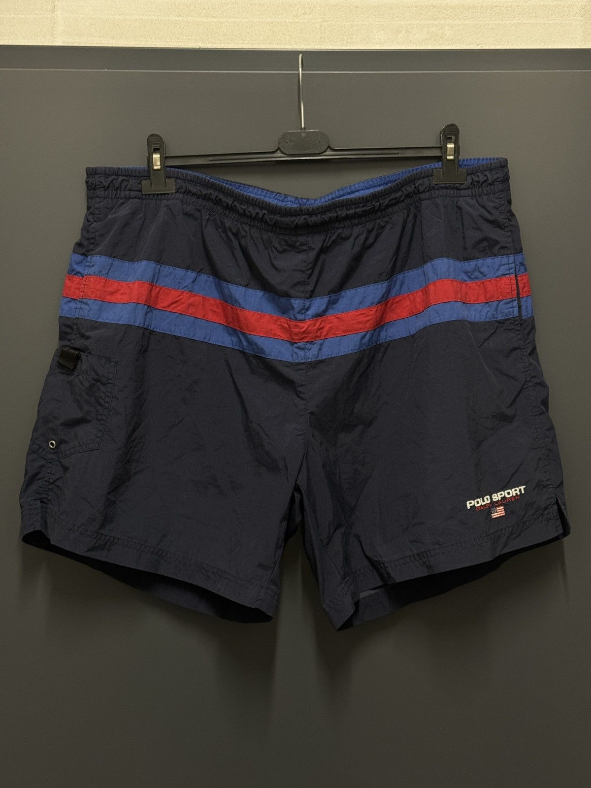 Polo Ralph Lauren Polo Sport Ralph Lauren shorts navy swimwear beach shorts Size US 36 / EU 52 - 1 Thumbnail