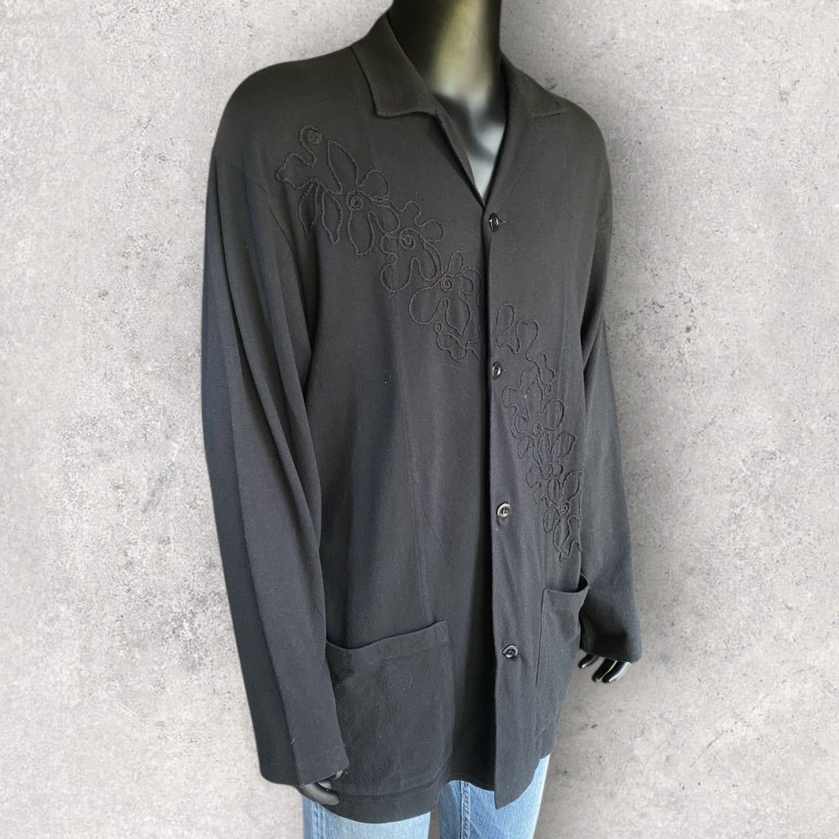 Yohji Yamamoto Y’s Oversize Embroidered Shirt Size US M / EU 48-50 / 2 - 5 Thumbnail