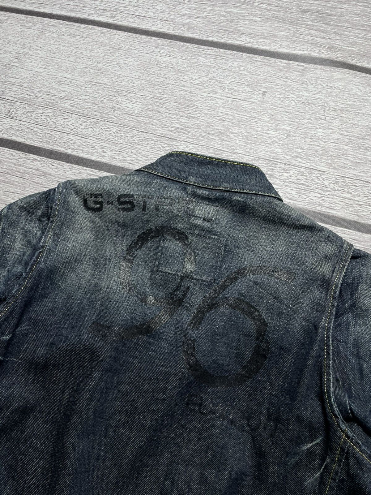 G-Star G-Star Raw Avant Garde Cropped Denim Jacket Size US L / EU 52-54 / 3 - 5 Thumbnail