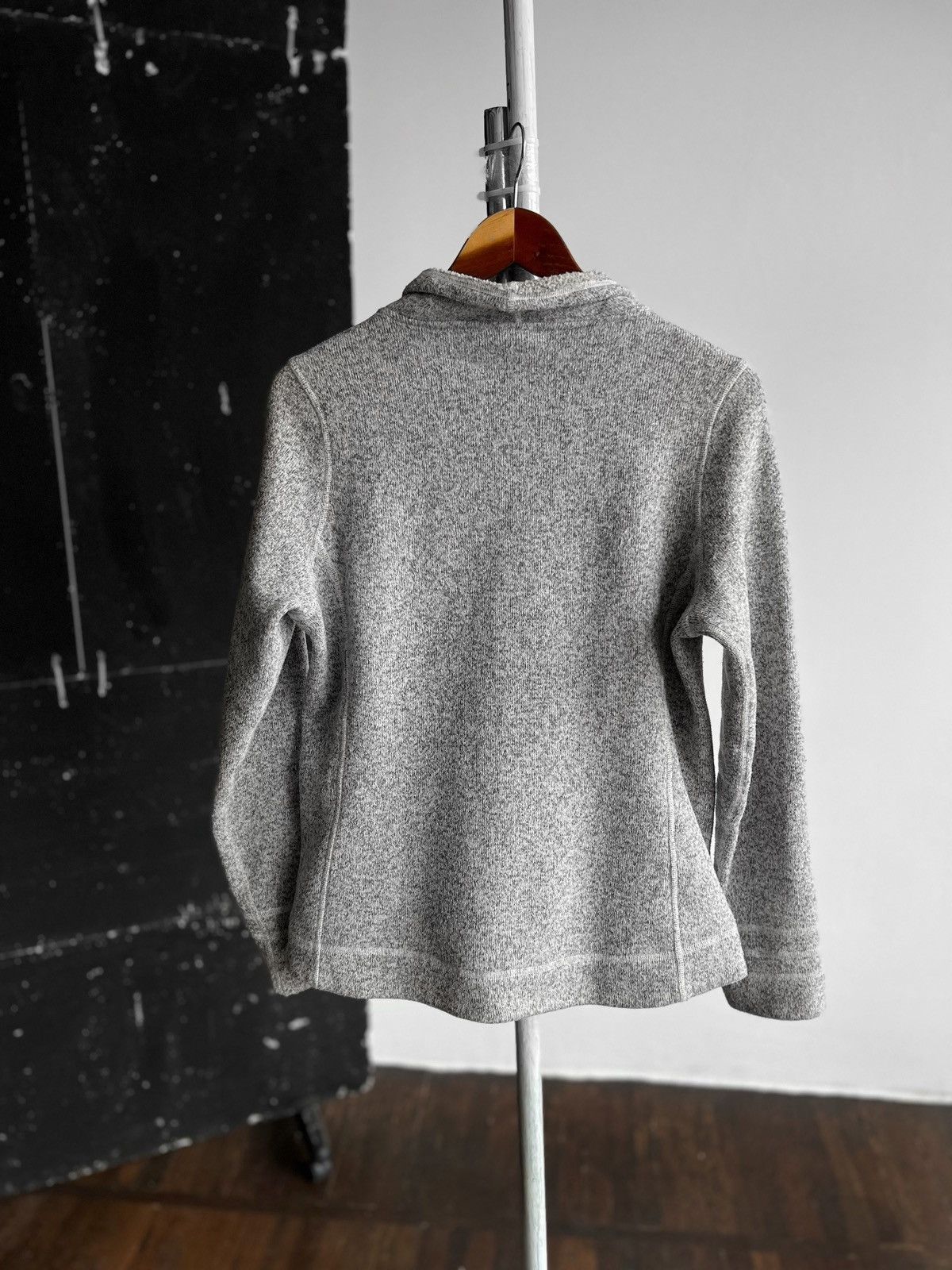The North Face The North Face Womens Gray Full Zip Fleece Jacket Outdoor Size M / US 6-8 / IT 42-44 - 3 Thumbnail
