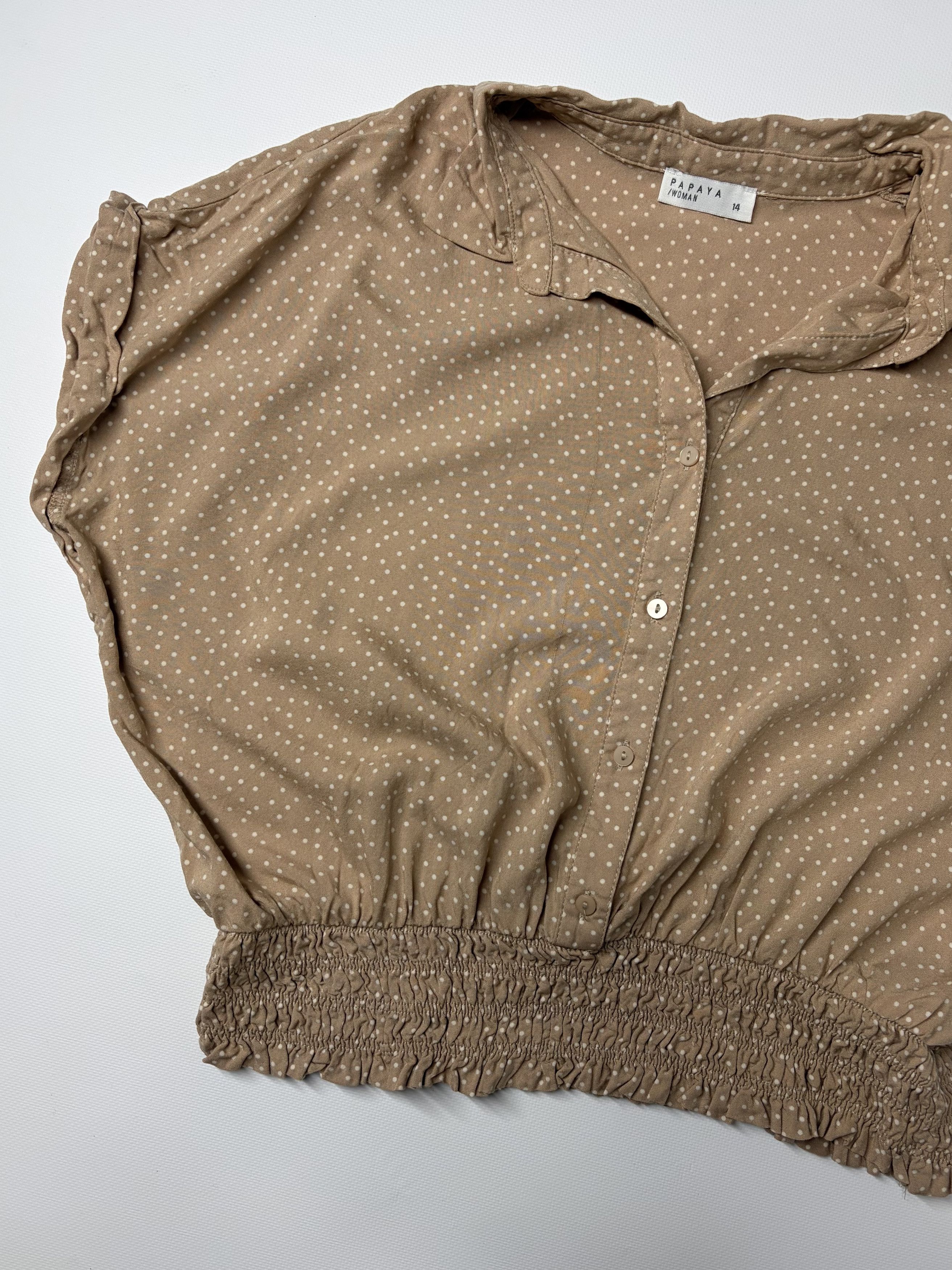 Vintage Vintage Women's Blouse Size L / US 10 / IT 46 - 2 Thumbnail
