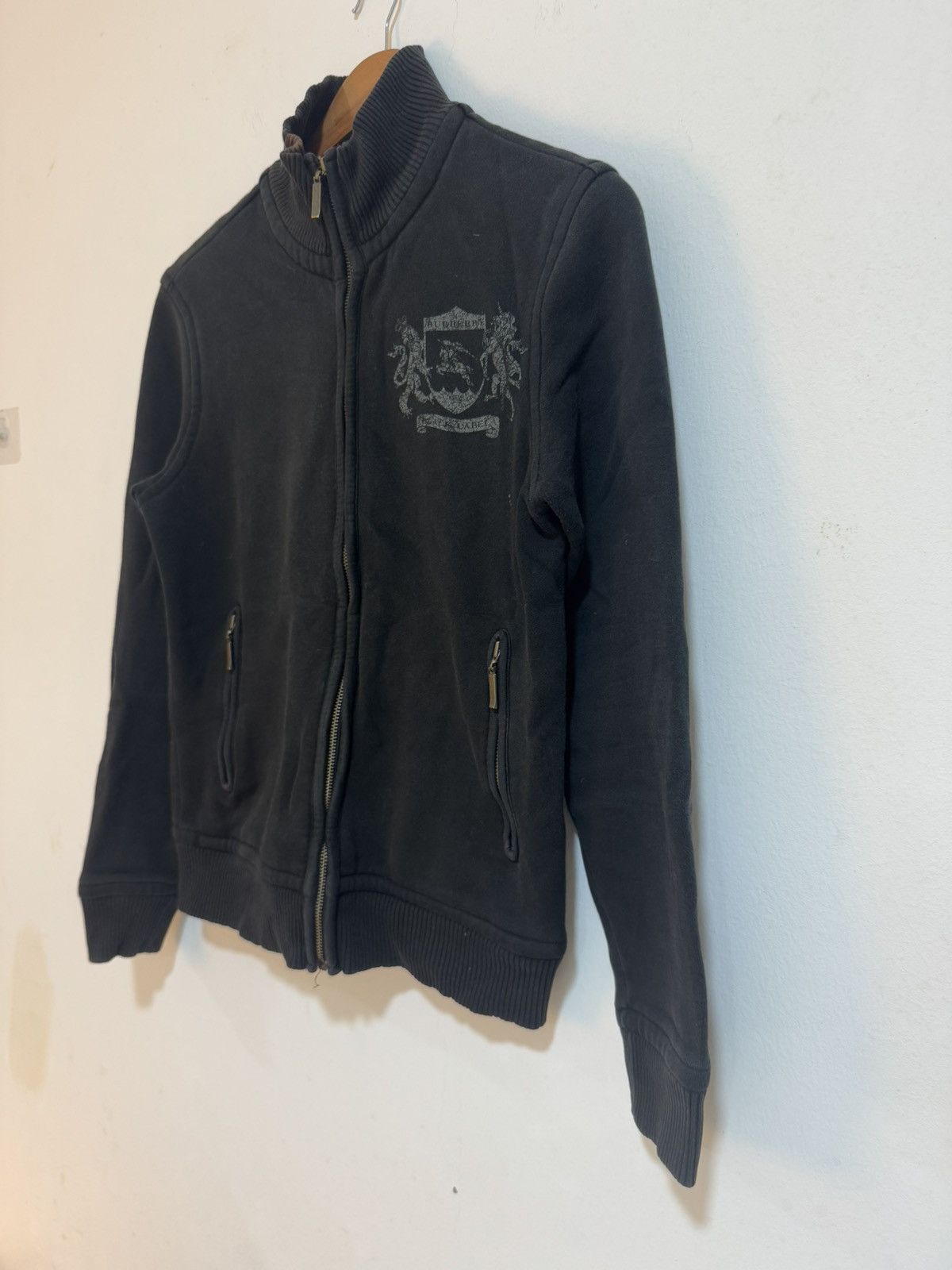 Burberry Vintage Burberry Black Label Cotton Zipper Jacket Size US M / EU 48-50 / 2 - 2 Thumbnail