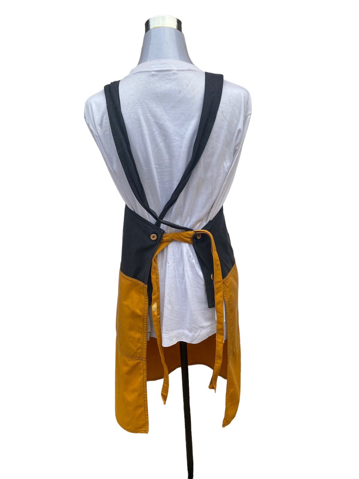 Issey Miyake VINTAGE ISSEY MIYAKE DISTRESSED APRON Size ONE SIZE - 3 Thumbnail