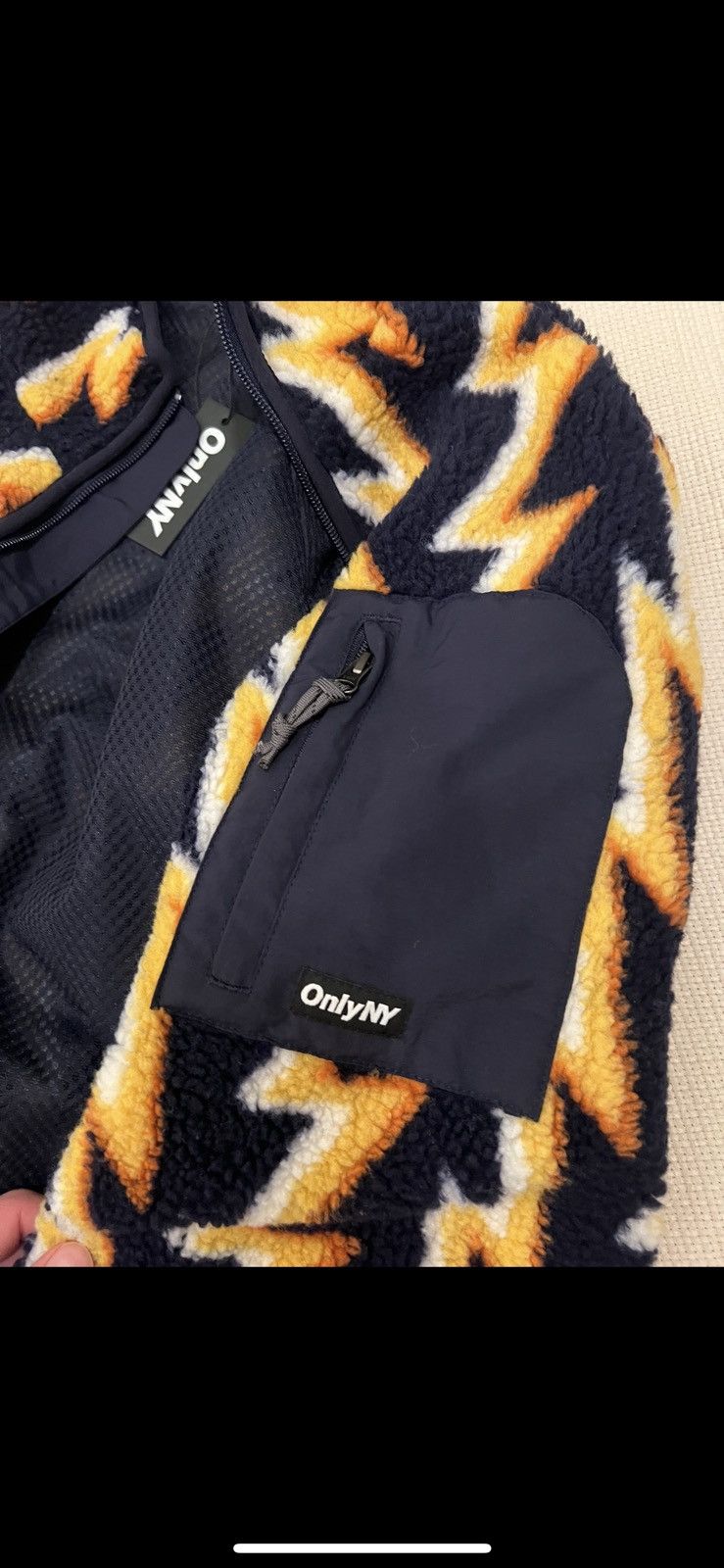 Only NY ONLY NY Lightning Fleece Jacket Size US S / EU 44-46 / 1 - 4 Thumbnail