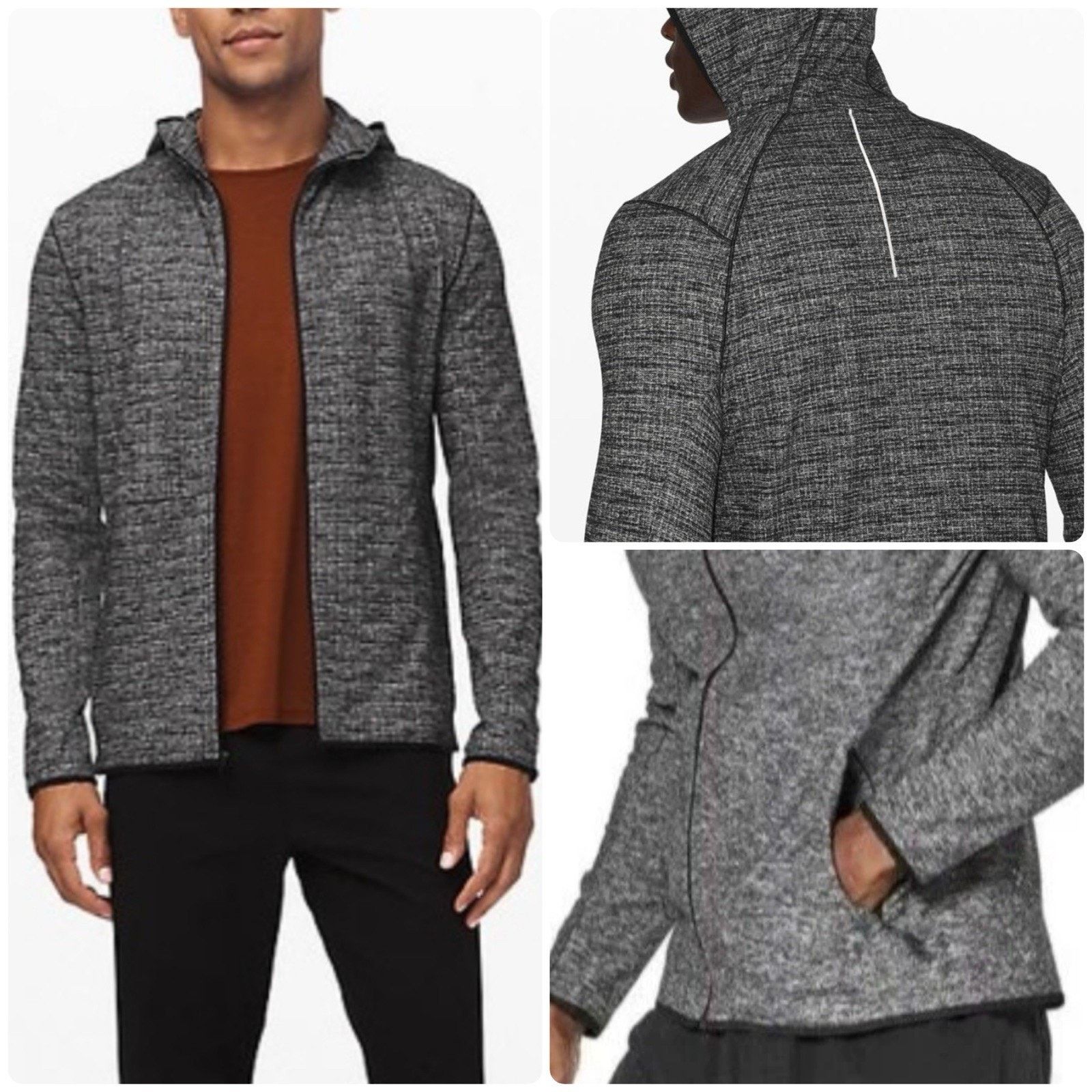 Lululemon LULULEMON Serge Warm Full Zip Hoodie Sweatshirt Pockets S Size US S / EU 44-46 / 1 - 2 Thumbnail