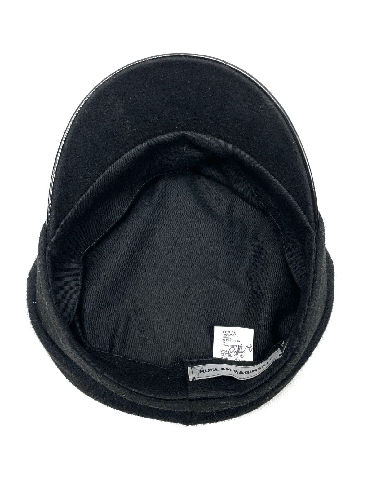 Ruslan Baginskiy Ruslan Baginskiy Wool Baker Boy Hat – Size M Size ONE SIZE - 13 Thumbnail