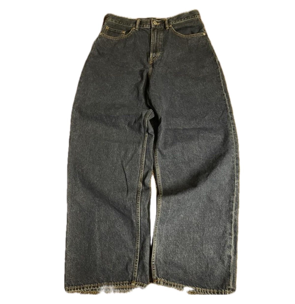 H&M Dark blue baggy denim Size US 30 / EU 46 - 1 Thumbnail