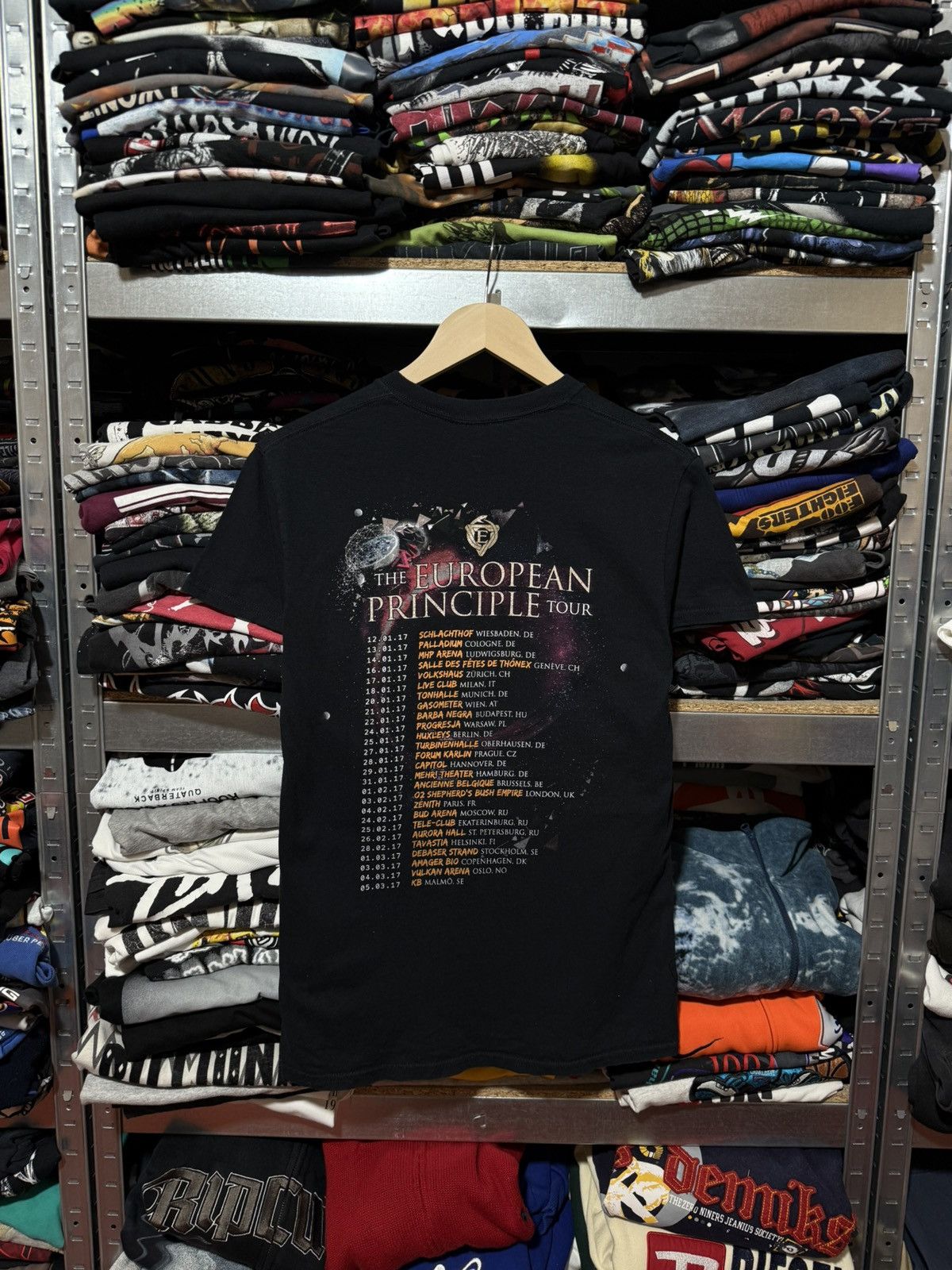 Vintage Vintage Epica The European Principle Tour 2017 Rock T-Shirt Size US S / EU 44-46 / 1 - 2 Thumbnail