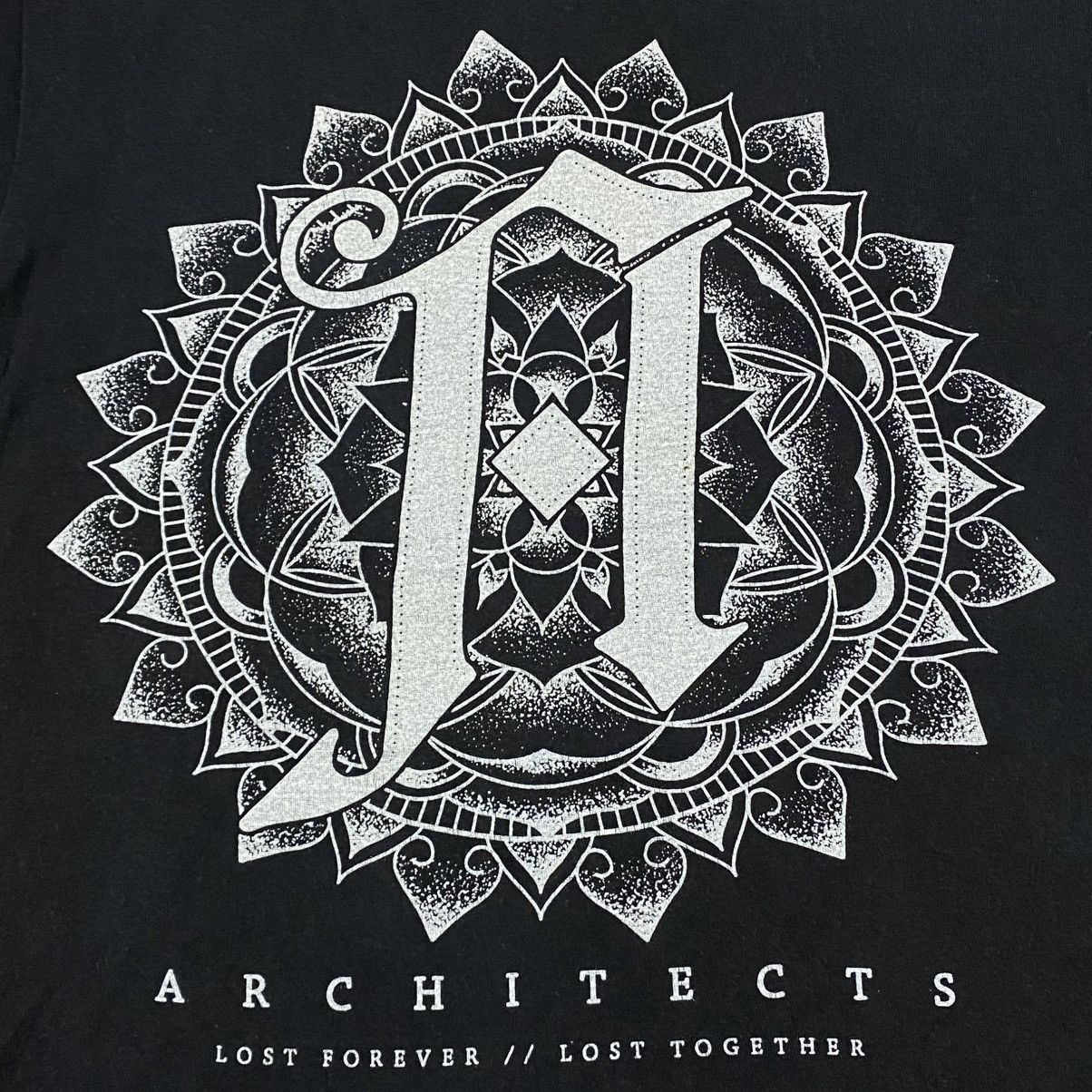 Band Tees × Tultex × Vintage Metalcore band architects lost forever / / lost together Size US S / EU 44-46 / 1 - 2 Thumbnail