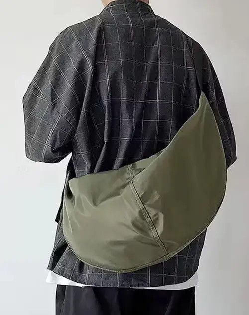 Japanese Brand Fashion hip hop side shoulder bag messenger bag belt bag Size ONE SIZE - 1 Thumbnail