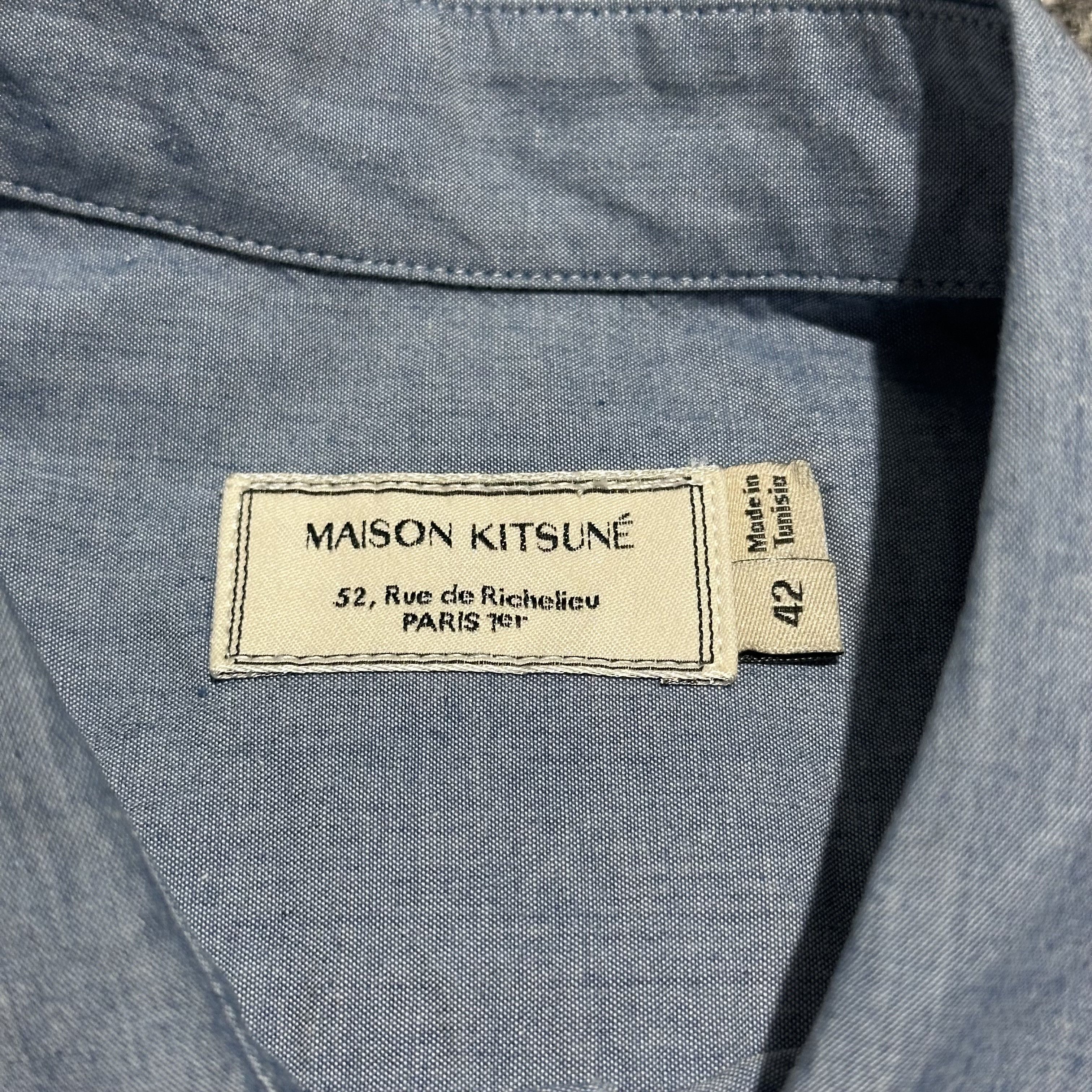 Maison Kitsune Maison Kitsune Button Ups Size US M / EU 48-50 / 2 - 4 Thumbnail