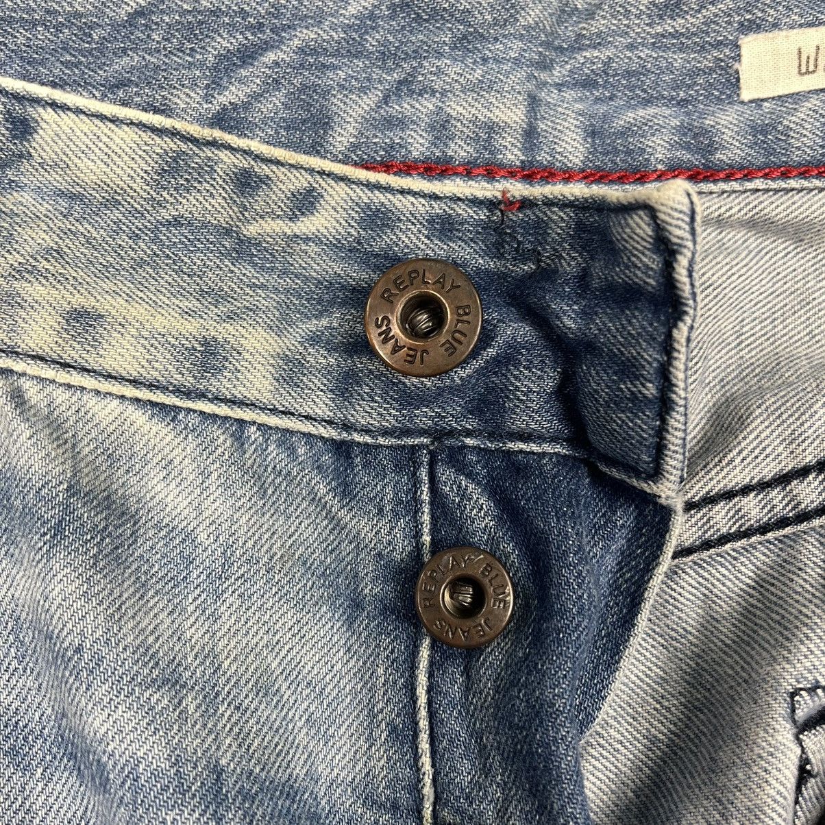 Replay Replay Distressed Zipper Fly Jeans W 36 Size US 36 / EU 52 - 10 Thumbnail