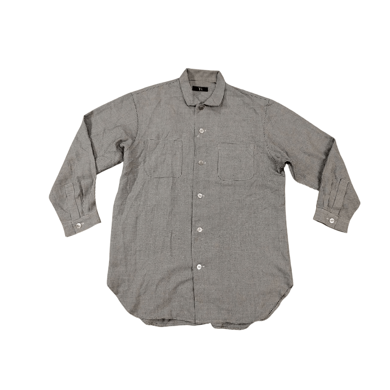 Japanese Brand × Y's × Yohji Yamamoto Yohyi Yamamoto houndstooth shirt Size US M / EU 48-50 / 2 - 1 Thumbnail
