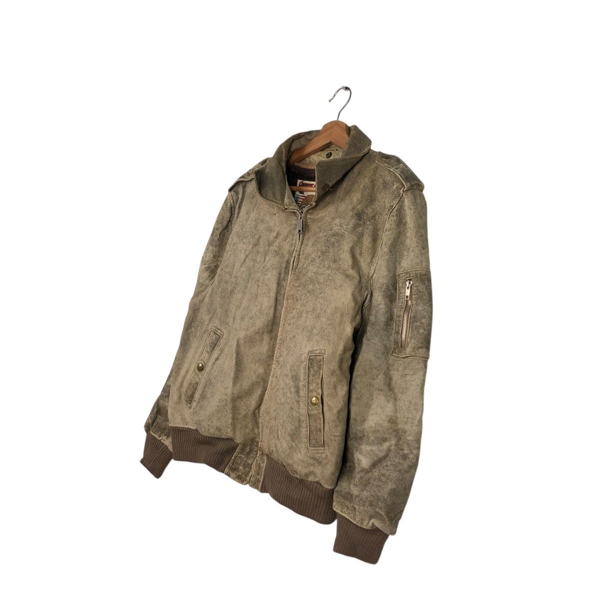 Japanese Brand 🔥VINTAGE BIKER LEATHER JACKET CHARLES CHEVIGNON PARIS Size US M / EU 48-50 / 2 - 4 Thumbnail