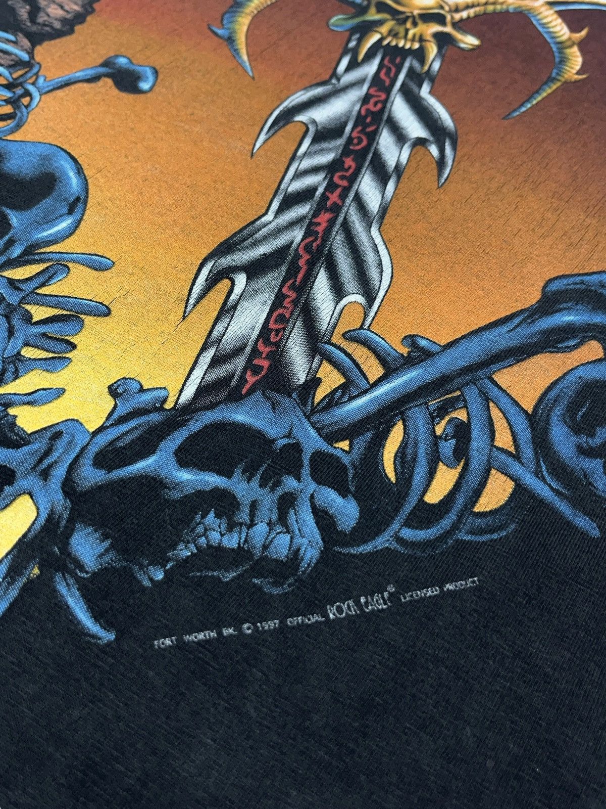 Band Tees Vintage 1997 Megadeth Faded Band T-shirt Travis Scott rare Size US S / EU 44-46 / 1 - 10 Thumbnail
