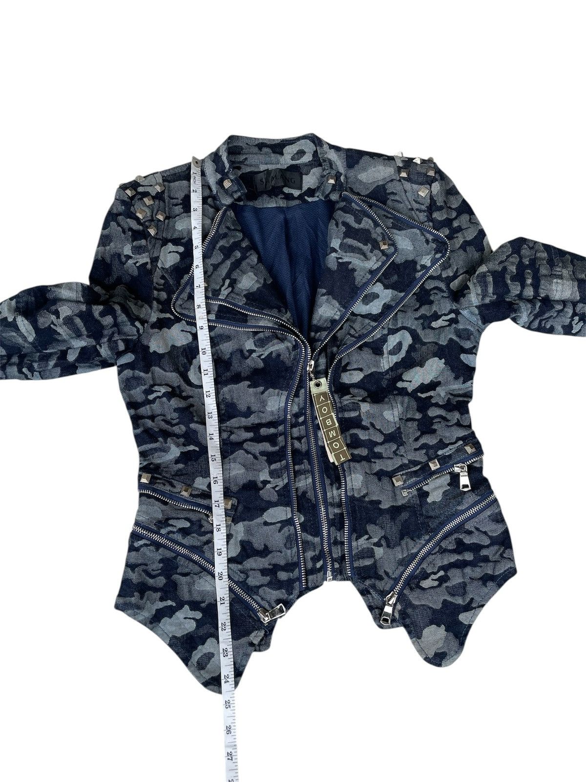 If Six Was Nine Shalang camo Biker Jacket Size US M / EU 48-50 / 2 - 8 Thumbnail