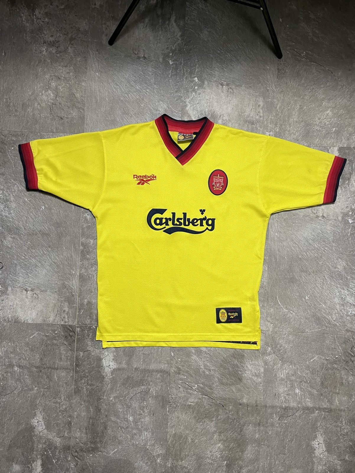Reebok Reebok Liverpool 1997 1999 Away Football Socccer Jersey Size US M / EU 48-50 / 2 - 2 Thumbnail
