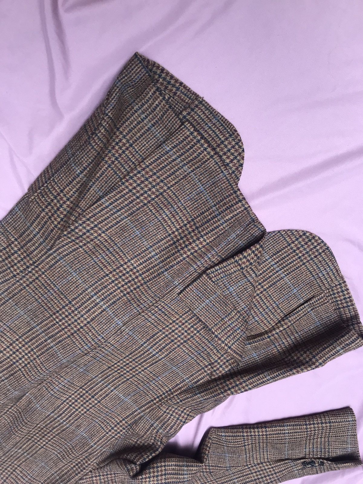 Other SILBON LAMBSWOOL TWEED UNLINED UNCANVASSED UNPADDED SHOULDER Size 40R - 13 Thumbnail