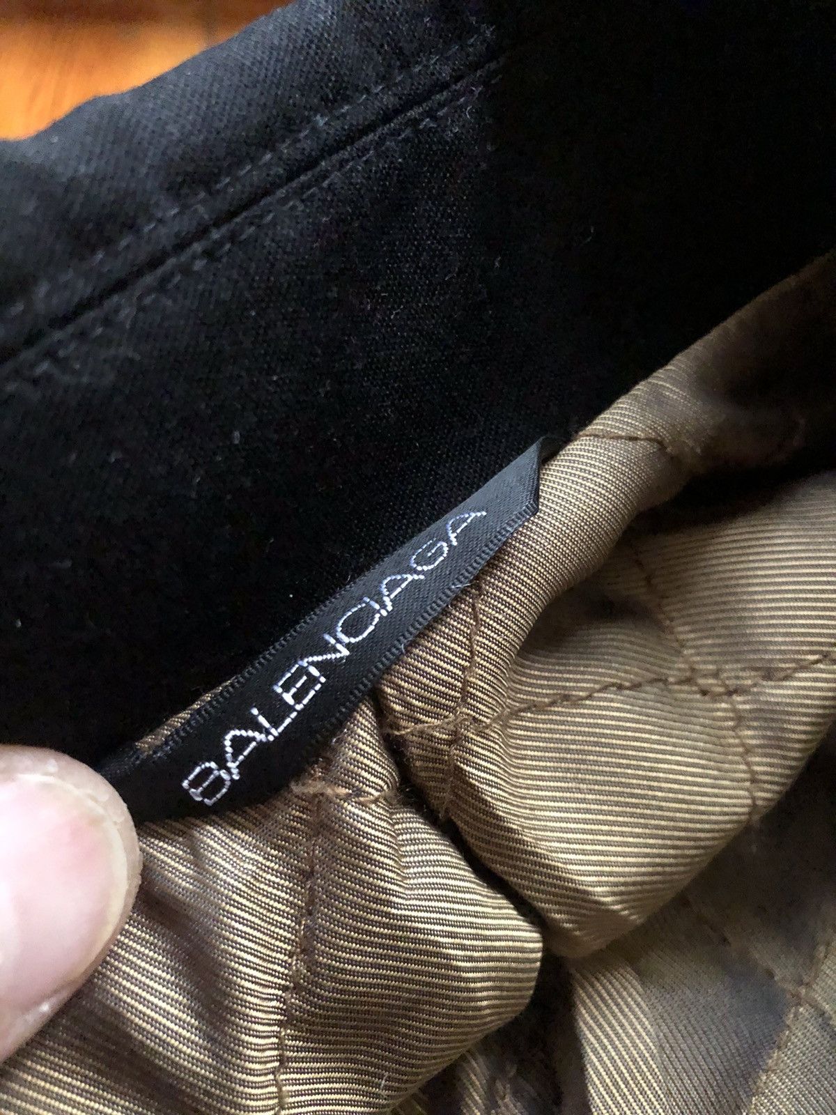 Balenciaga Gorgeous Vintage Gold Padded Wool Overcoat Size US L / EU 52-54 / 3 - 15 Thumbnail