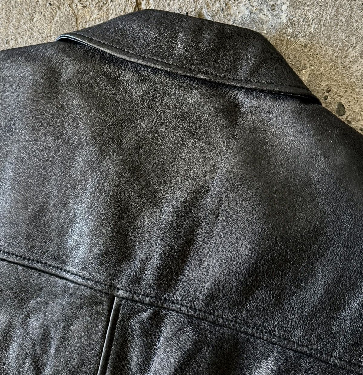 Balenciaga Balenciaga - 1997 - Nicolas Ghesquière-Zip Up Leather Jacket Size US L / EU 52-54 / 3 - 11 Thumbnail