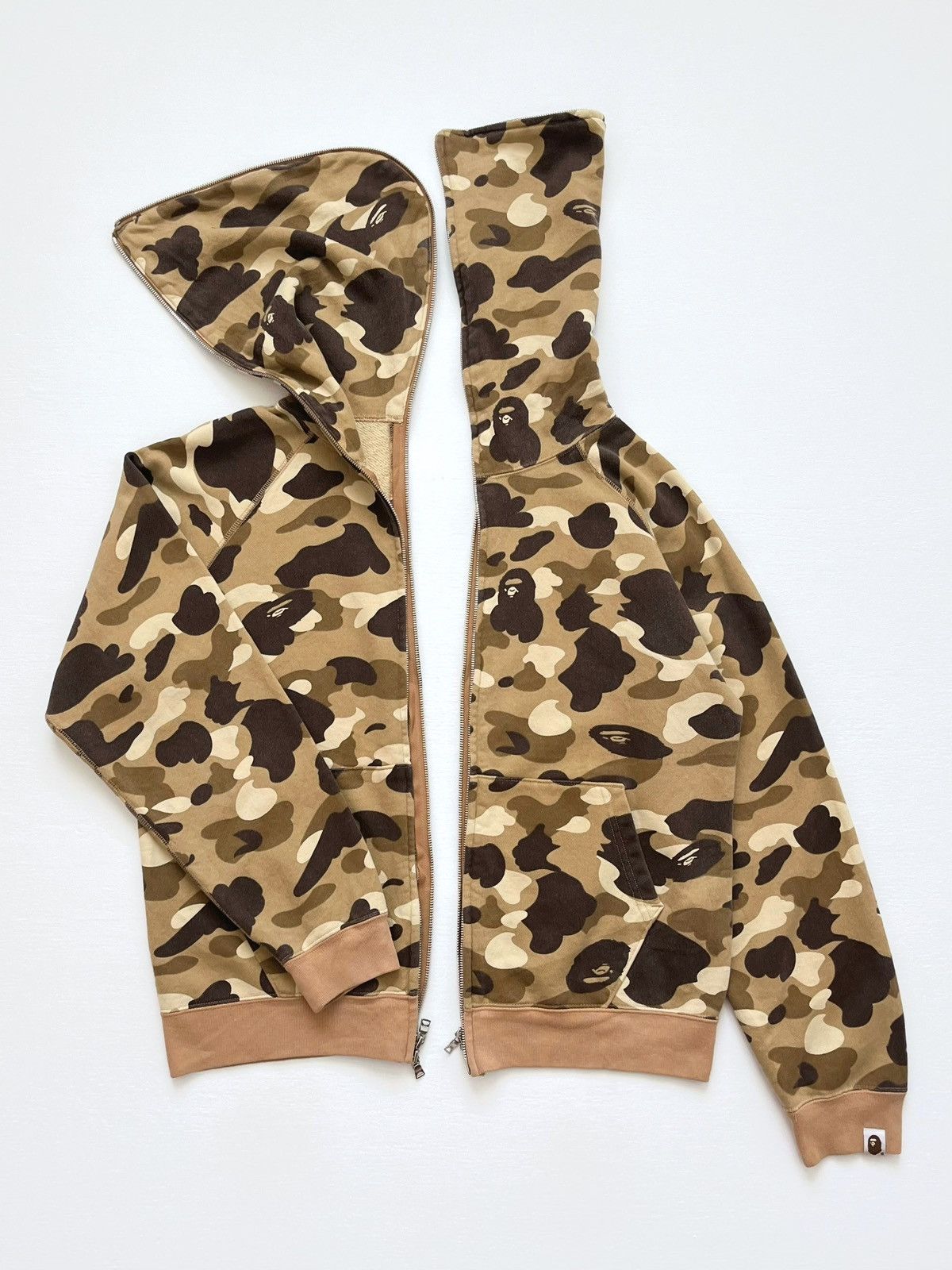 image of Bape Camo Hoodie, Men's (Size Small)