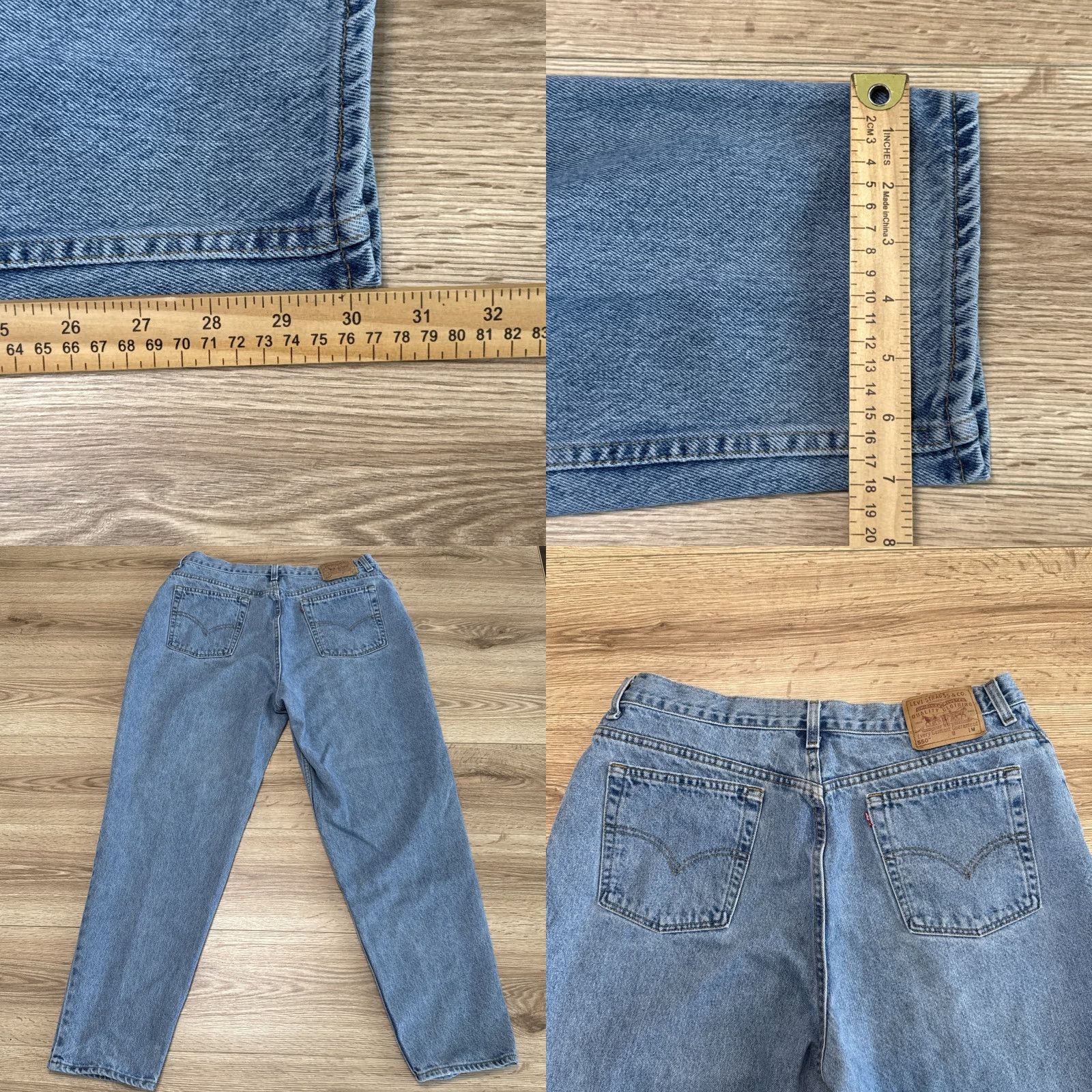 Levi's VINTAGE Levi's Jeans Women 20W Plus High Rise Relaxed Tapered Fit Denim USA Size 42" / US 20 - 8 Thumbnail