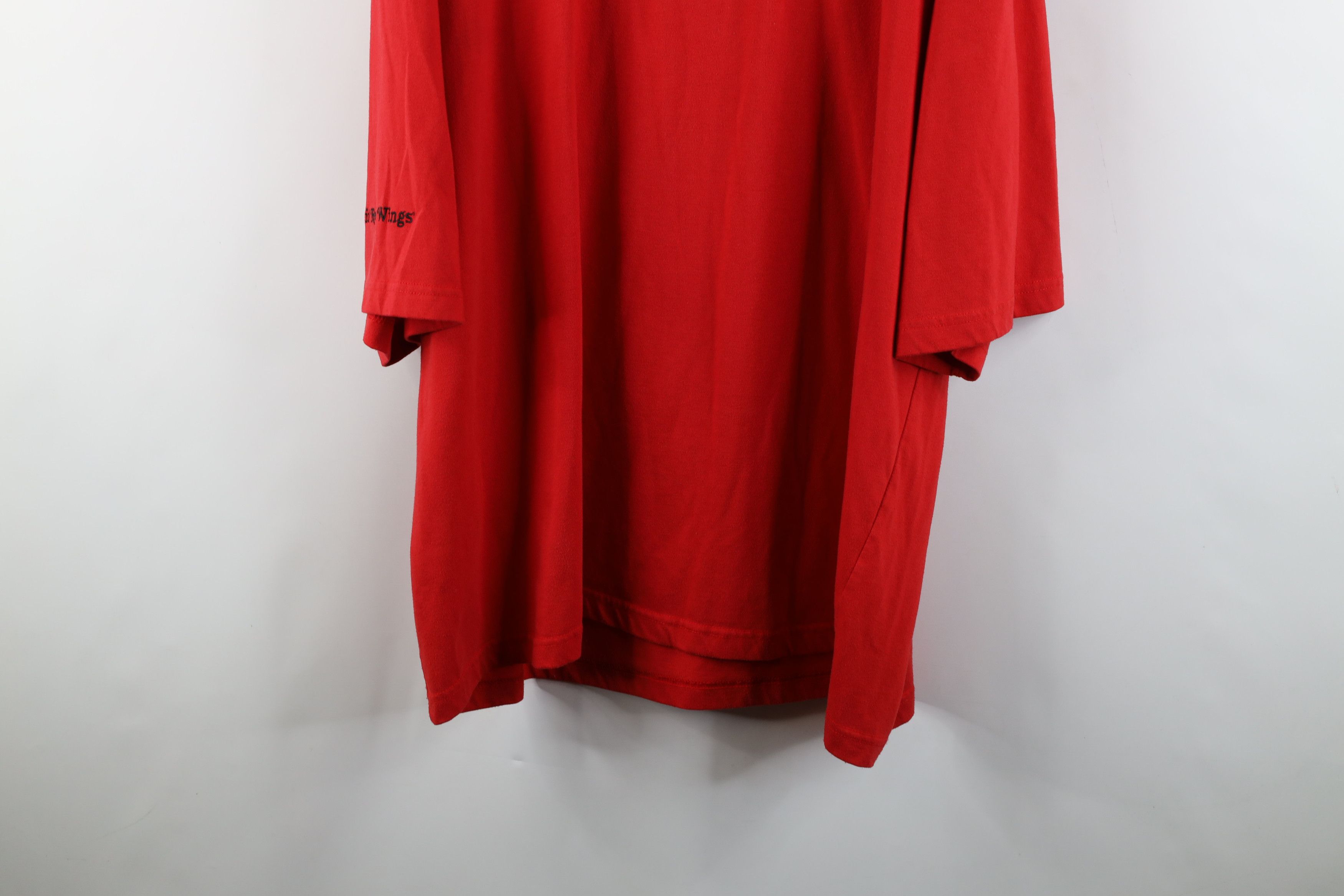 Vintage Vintage 90s Cut Off Detroit Red Wings Hockey Jersey T-Shirt Size US XXL / EU 58 / 5 - 13 Thumbnail