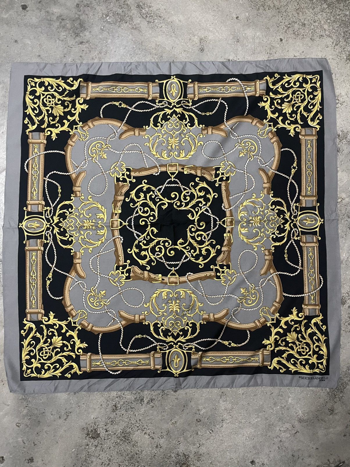 Vintage MICHEL ANGELO ROMA POLYESTER SCARVES Size ONE SIZE - 1 Thumbnail
