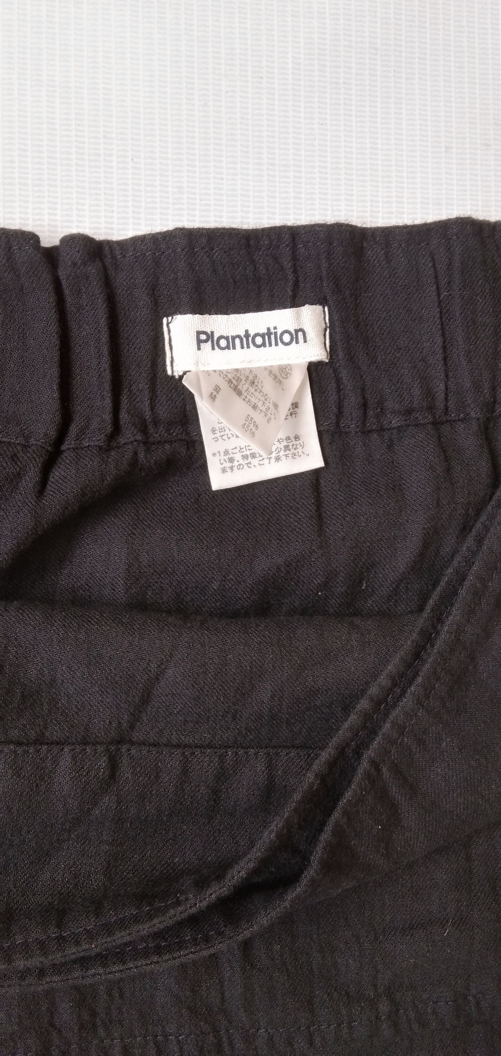 Designer × Issey Miyake Plantation single pocket linen skirt Size 29" - 3 Thumbnail