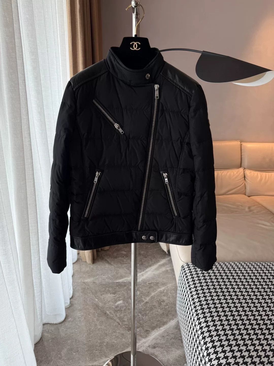 Prada Prada Triangle Logo Patchwork Down Jacket Size M / US 6-8 / IT 42-44 - 1 Thumbnail