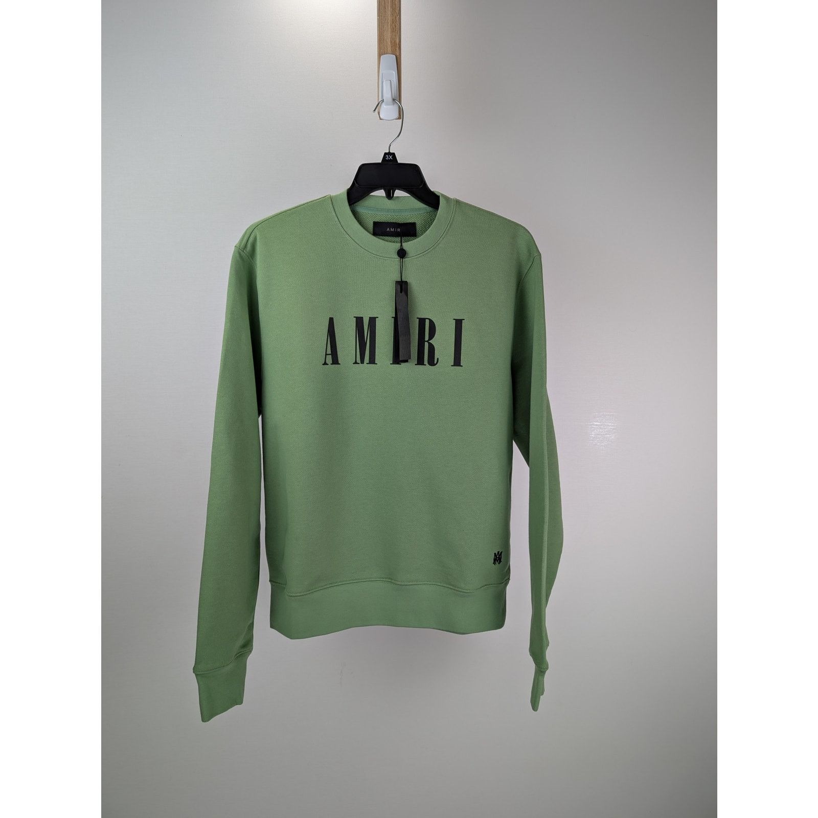 Amiri o1rshd1 Amiri Core Logo Crewneck Sweatshirt in Mineral Green Size US S / EU 44-46 / 1 - 6 Thumbnail