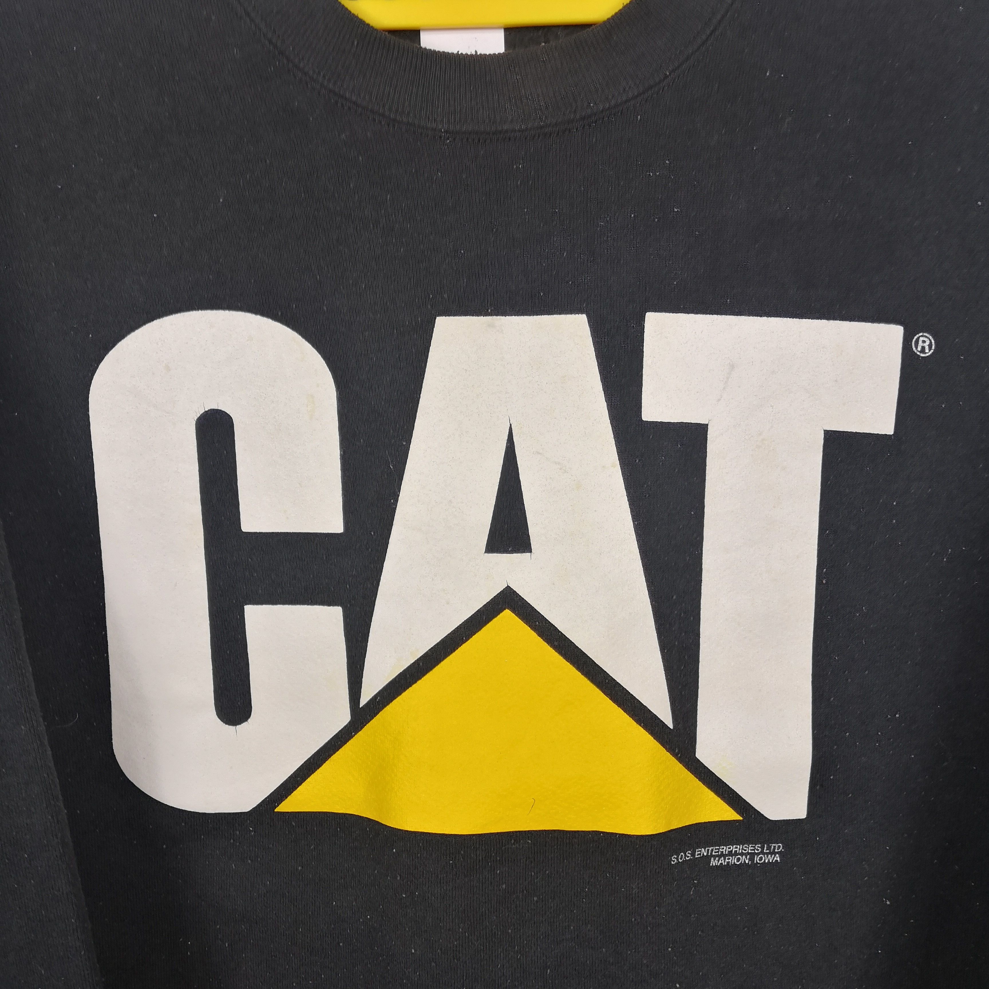 Caterpillar × Vintage Vintage Caterpillar Sweatshirt Jumper Caterpillar Sweater Size US L / EU 52-54 / 3 - 4 Thumbnail