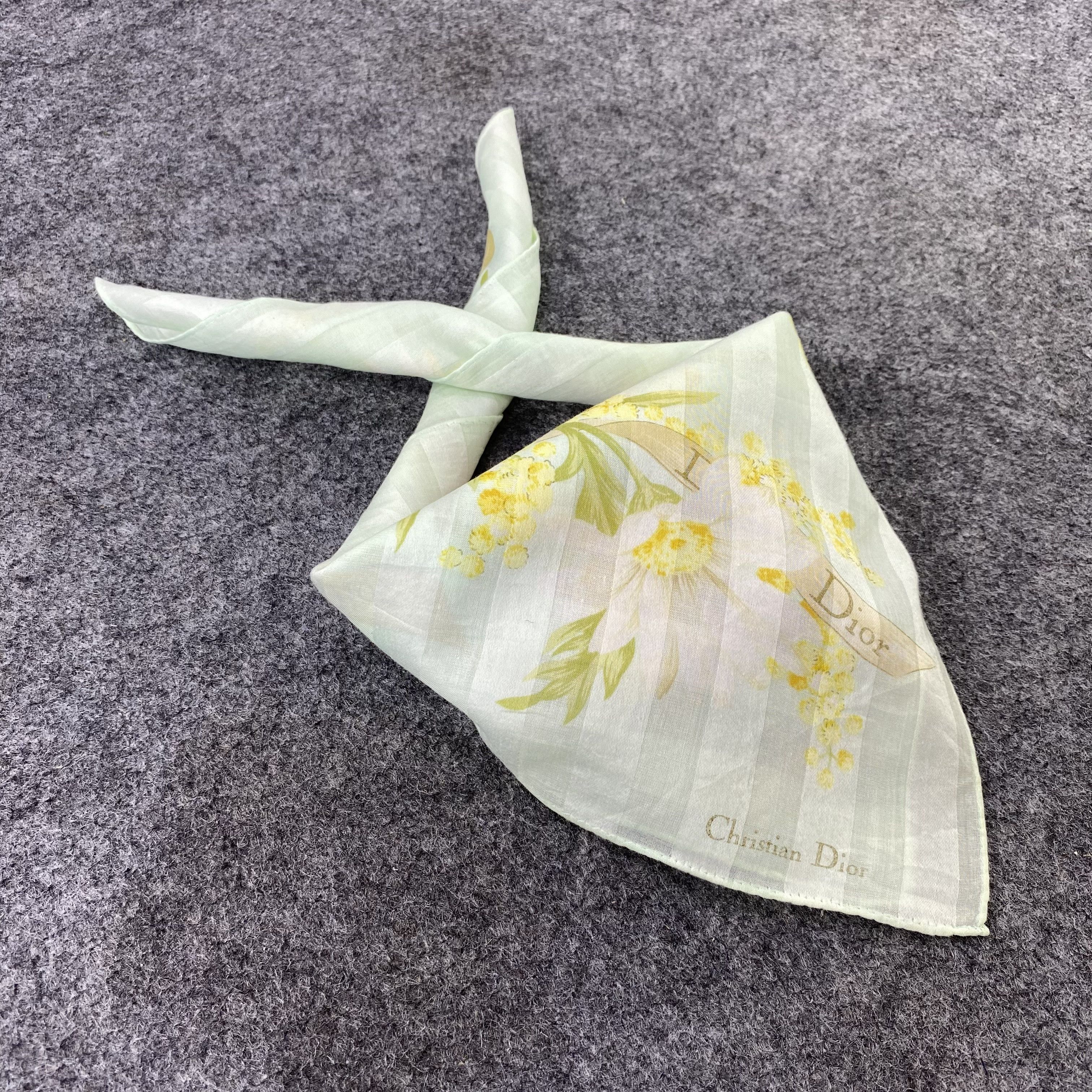 Designer Christian Dior Handkerchief / Bandana / Neckerchief-B725 Size ONE SIZE - 1 Thumbnail
