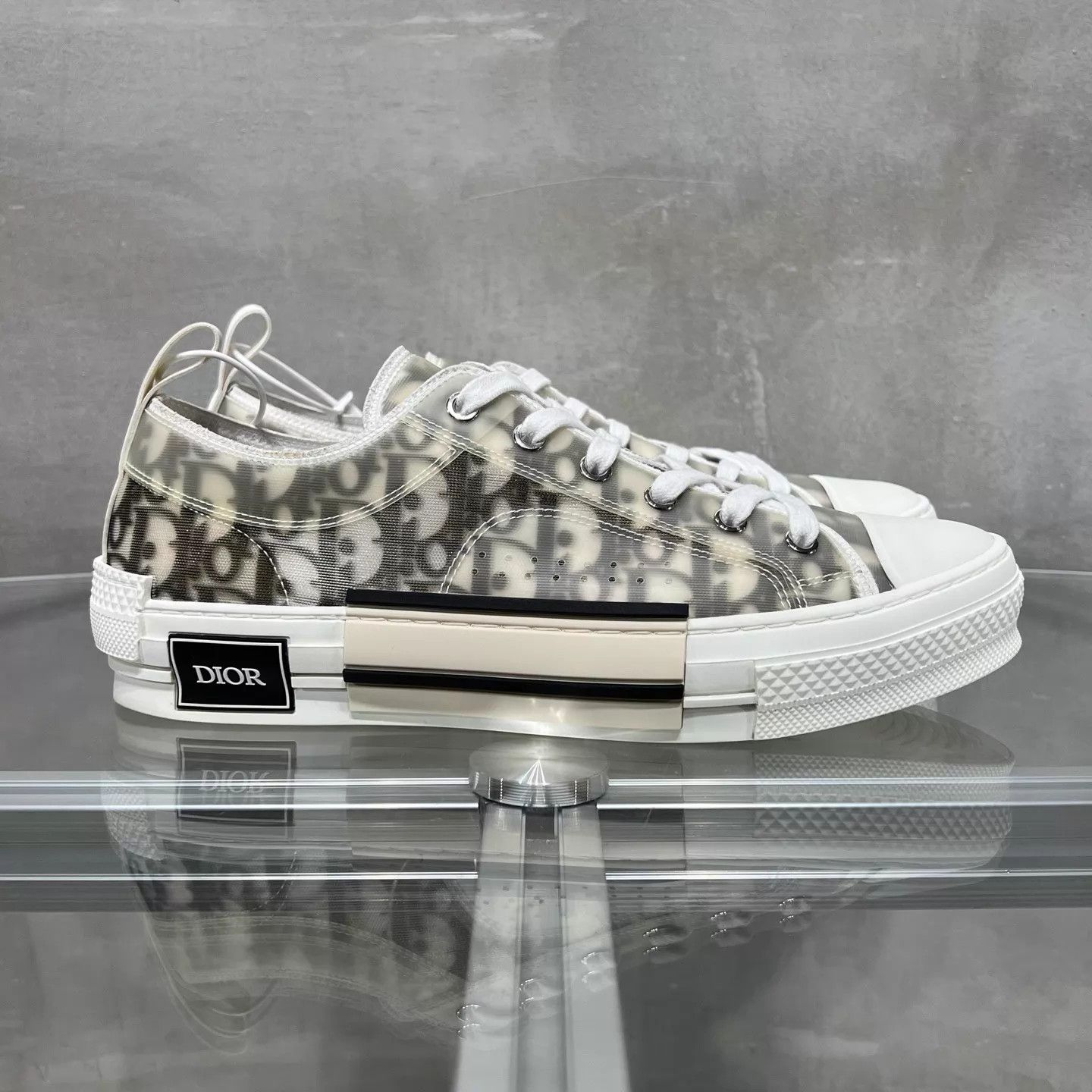 Dior Dior B23 All Over Print Low Top Sneaker Size 41 Size US 8 / EU 41 - 4 Thumbnail