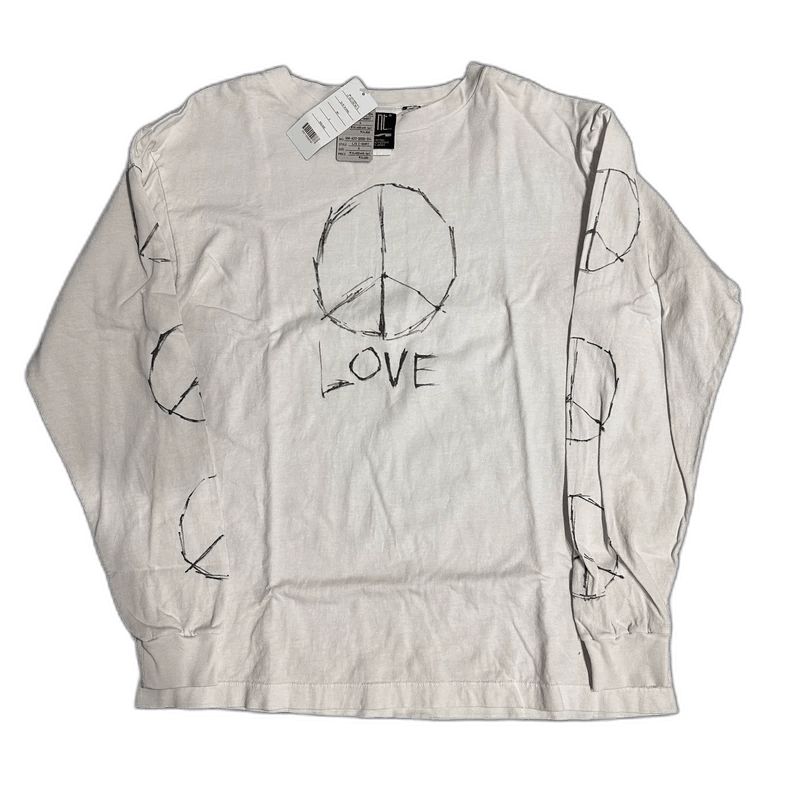 Saint Michael Saint Michael LOVE Peace Long Sleeve Shirt Size US S / EU 44-46 / 1 - 1 Thumbnail