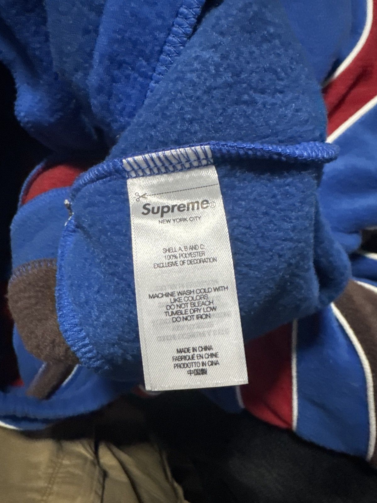 Supreme Blue red and white supreme racing jacket Size US L / EU 52-54 / 3 - 9 Thumbnail