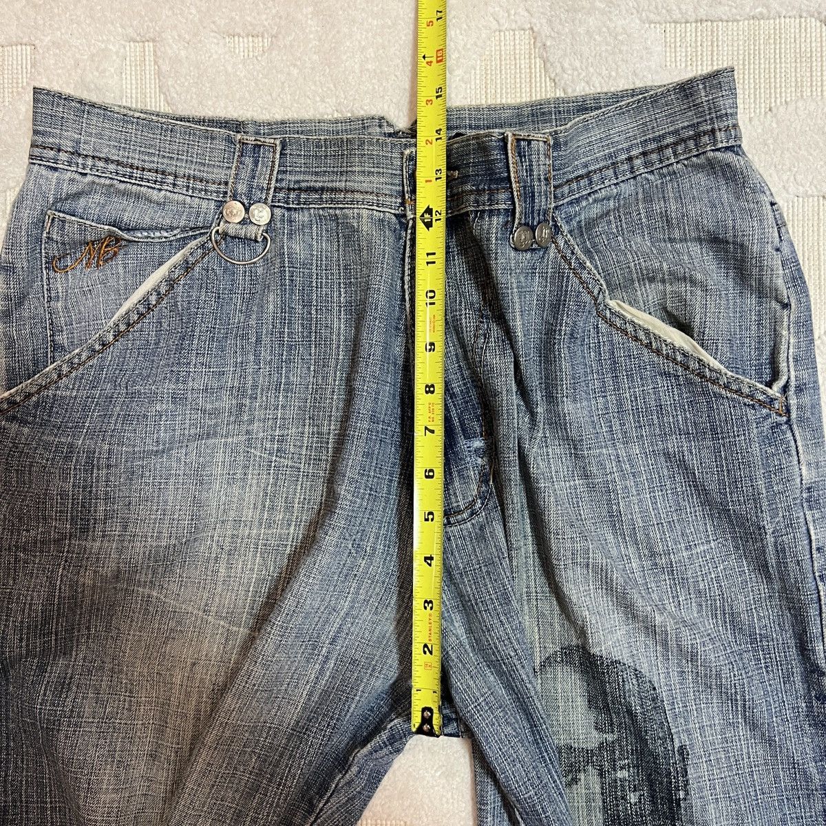 Makaveli MAKAVELI HIP-HOP SUPER BAGGY JEANS PANTS Y2K 90S RAP Size US 36 / EU 52 - 13 Thumbnail