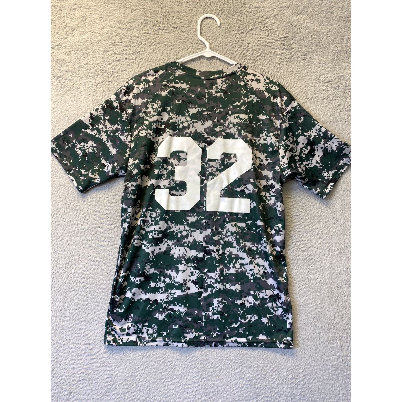Vintage VINTAGE Badger T-Shirt Heat Gear Camo Men’s Medium Activewear Green Camouflage Size US M / EU 48-50 / 2 - 6 Thumbnail