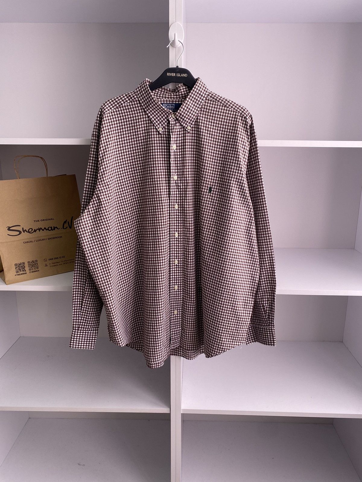 Polo Ralph Lauren × Vintage Vintage Polo Ralph Lauren Multicolour Button Up Shirt Size US XXL / EU 58 / 5 - 3 Thumbnail