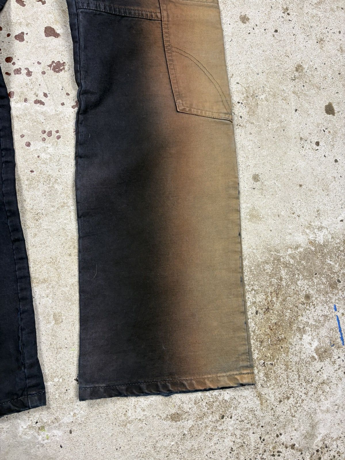 Dolce & Gabbana FW 2003 Dolce & Gabbana Utility Bronze Gradient Cargo Pants Size US 30 / EU 46 - 4 Thumbnail