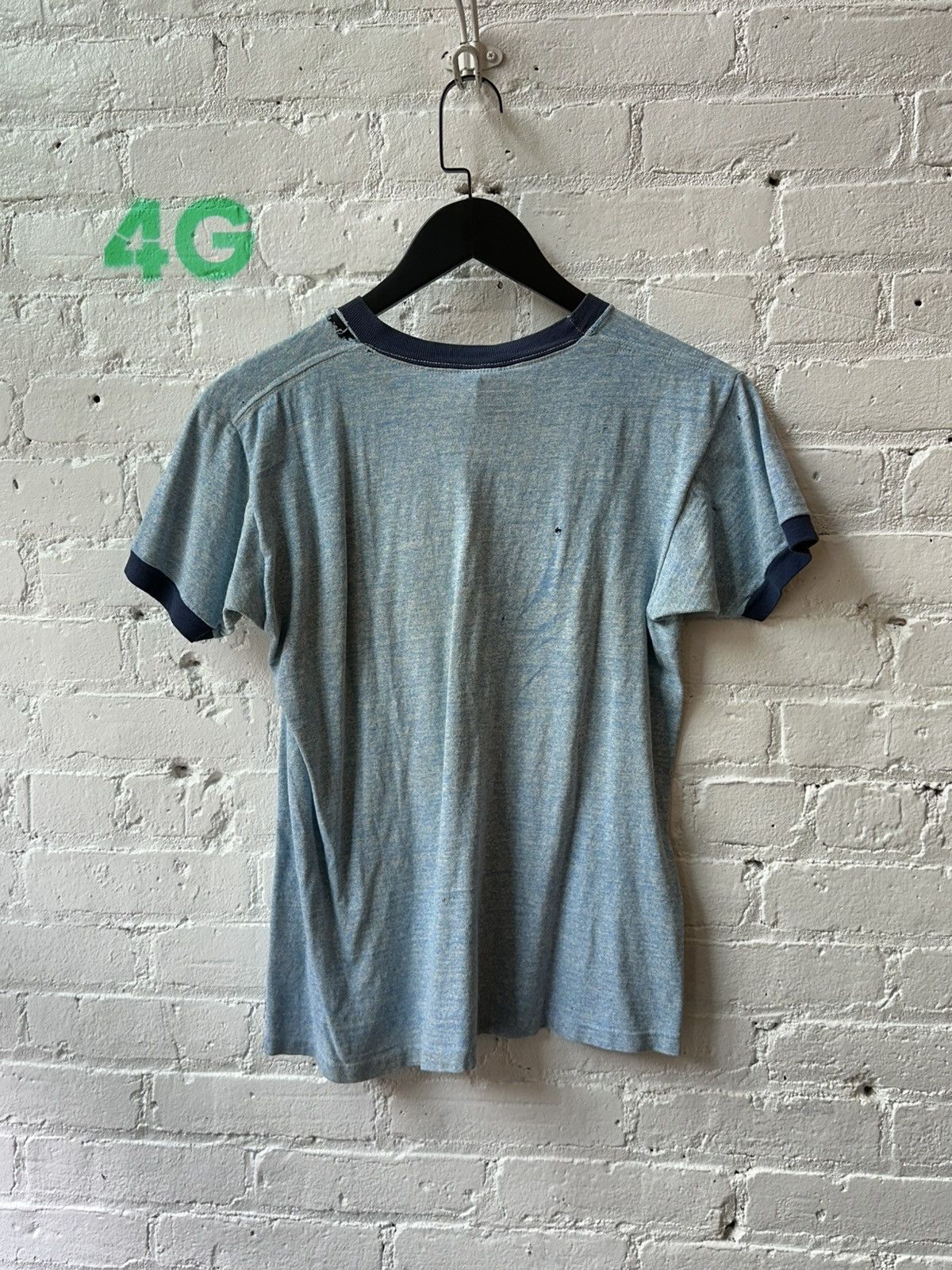 Vintage VINTAGE FADED RINGER ELON COLLEGE T Size US M / EU 48-50 / 2 - 3 Thumbnail