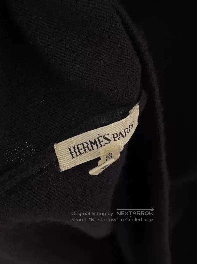 Hermes Hermes Wool High-Neck Short Sleeve Vest Top Size S / US 4 / IT 40 - 9 Thumbnail