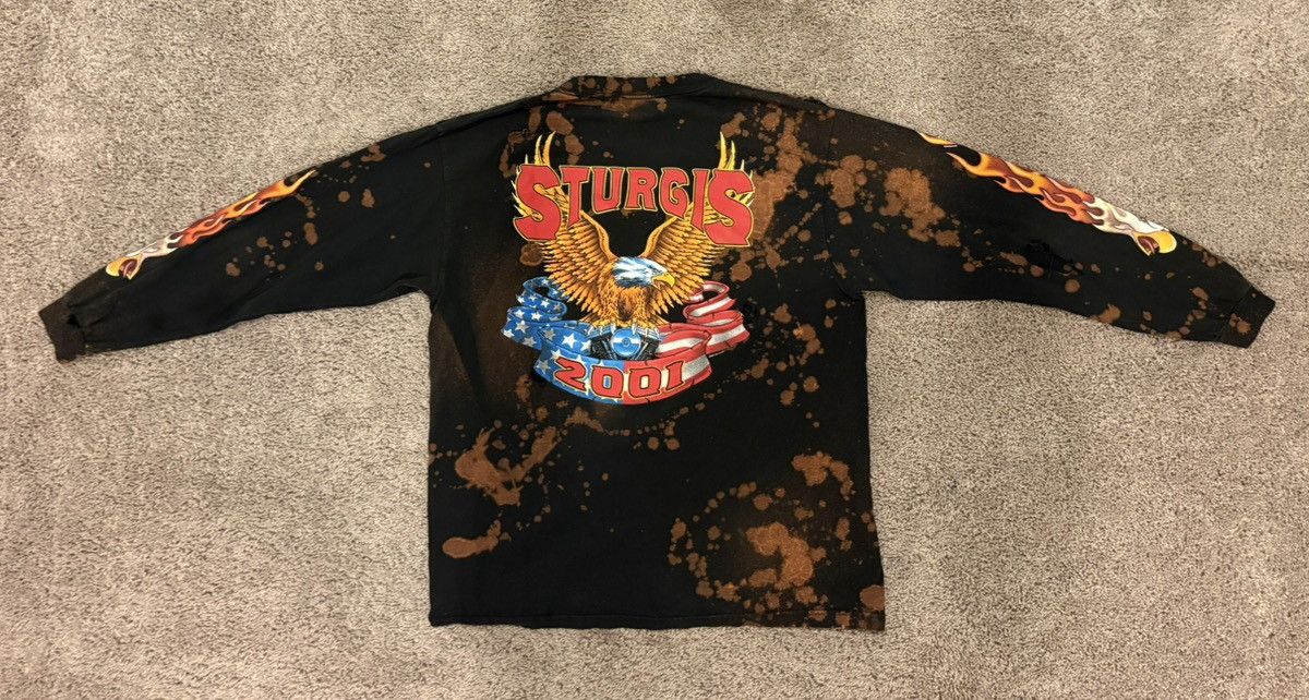 Delta Vintage 2001 Sturgis Long Sleeve Size US L / EU 52-54 / 3 - 1 Thumbnail