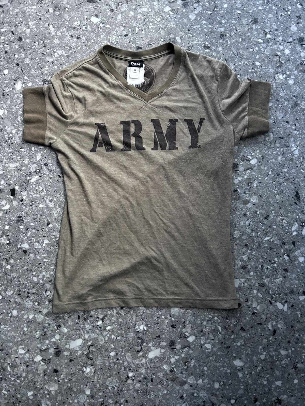Designer × Dolce & Gabbana S/S 2003 dolce and gabbana “Army” shirt Size US M / EU 48-50 / 2 - 1 Thumbnail
