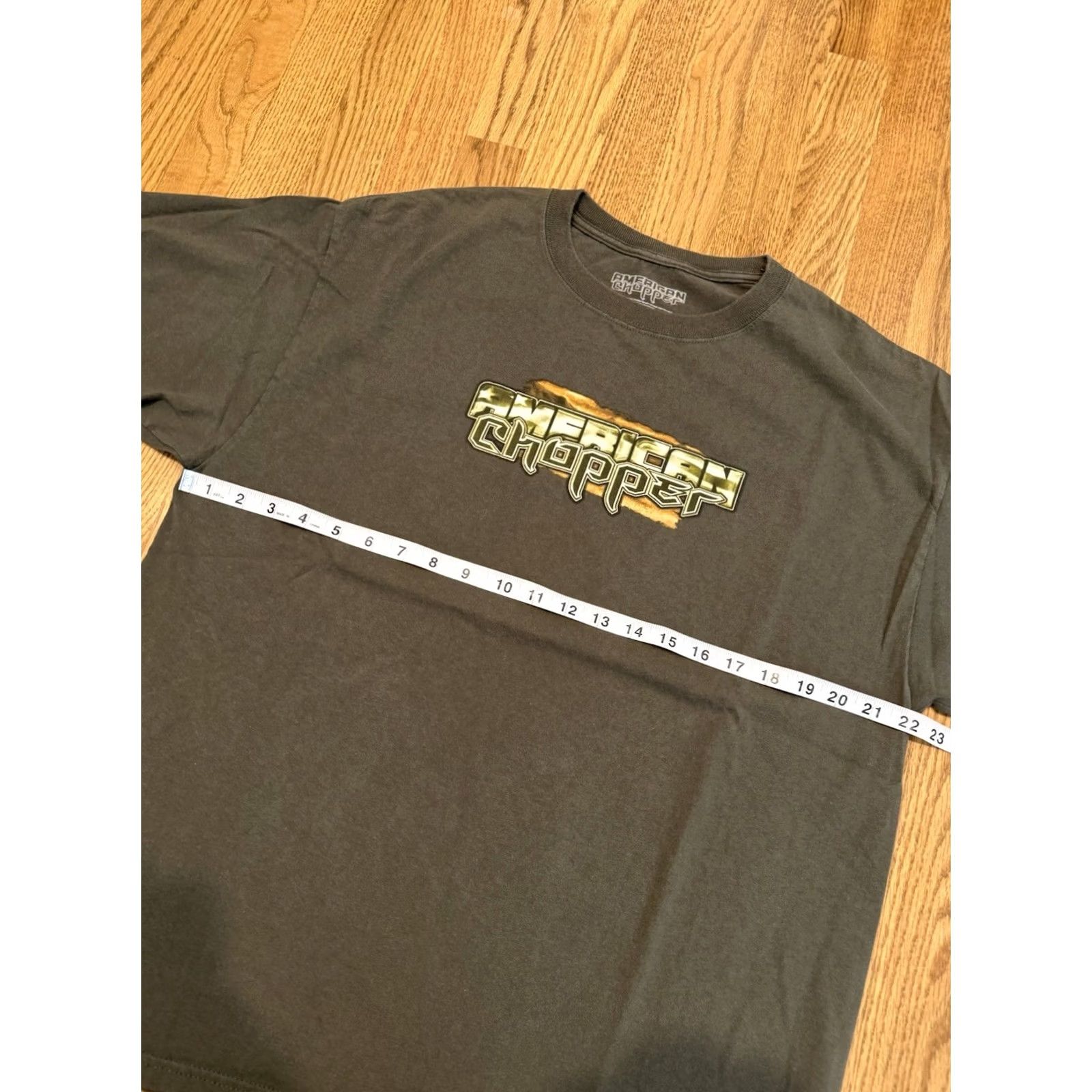 Vintage VINTAGE American Chopper T Shirt Men’s L Green 90s Biker Motorcycle USA Crew Neck Long Sleeve Cotton Logo قابل Size US L / EU 52-54 / 3 - 5 Thumbnail