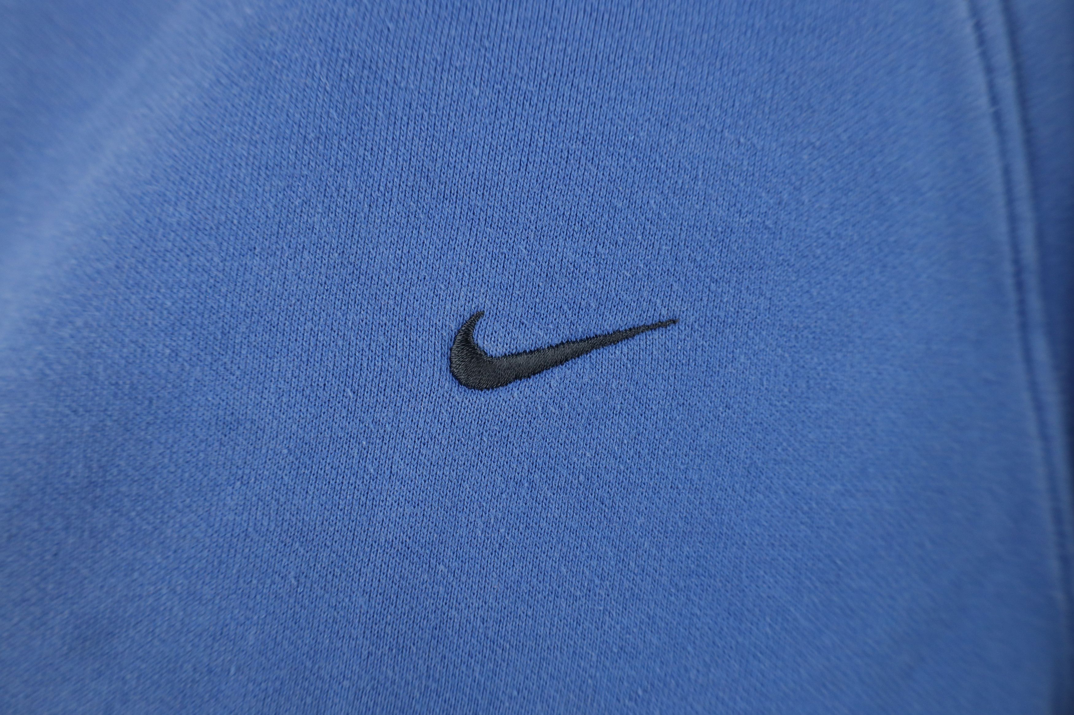 Nike Vintage Nike Travis Scott Mini Swoosh Sweatshirt Royal Blue Size US M / EU 48-50 / 2 - 4 Thumbnail