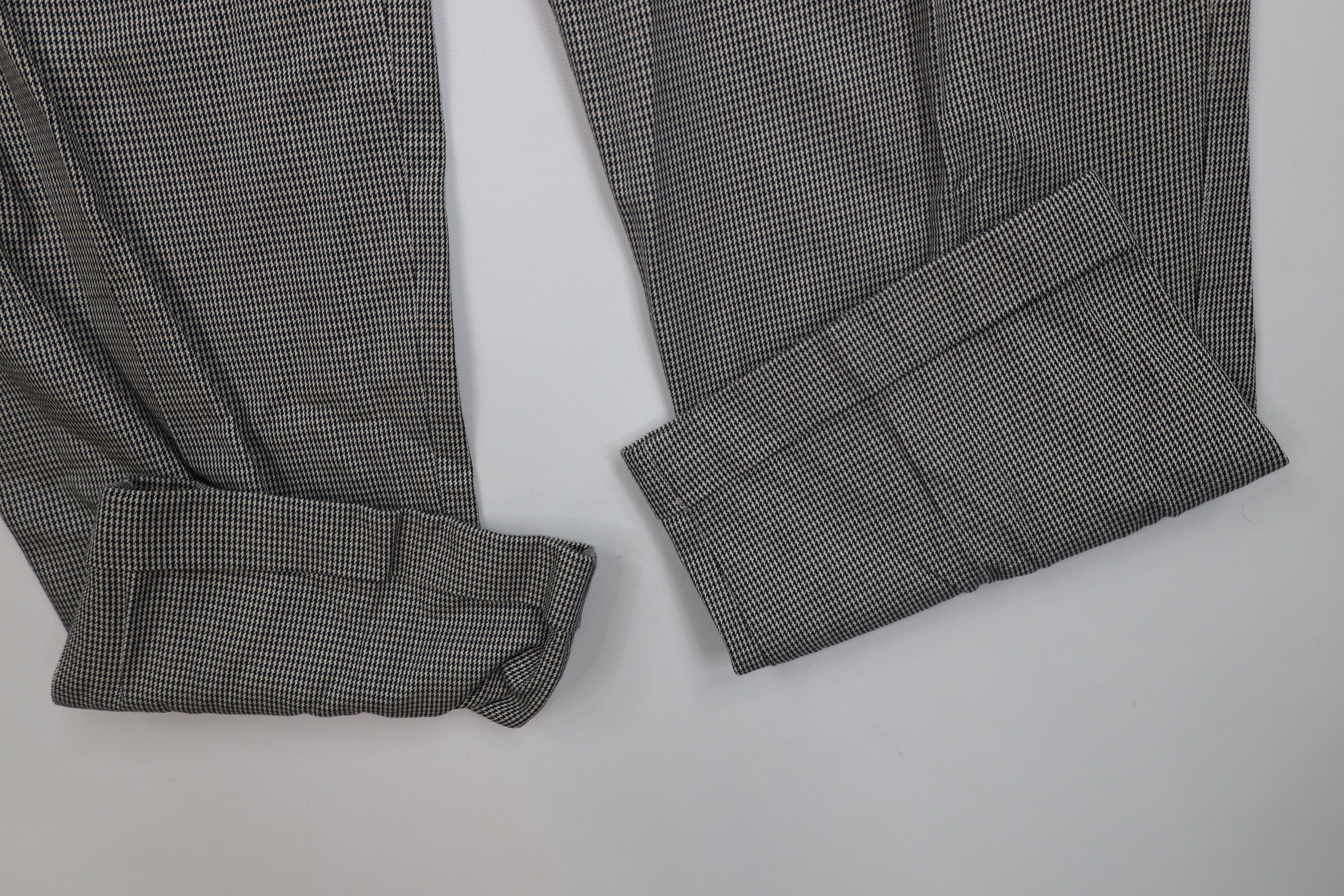 Vintage Vintage 90s Streetwear Pleated Cuffed Wide Leg Chino Pants Size US 34 / EU 50 - 5 Thumbnail