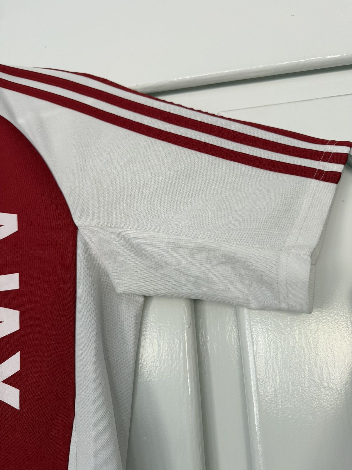 Adidas ADIDAS AJAX FC AMSTERDAM HOME JERSEY FOOTBALL SOCCER VINTAGE Size US S / EU 44-46 / 1 - 15 Thumbnail