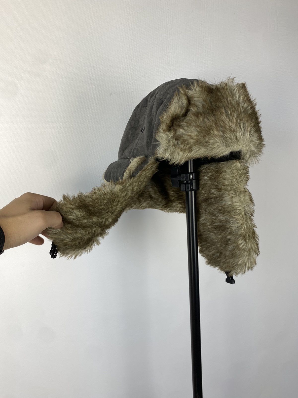 Hysteric Glamour × Japanese Brand Y2K American Vintage Fuzzy Hat Mohair Ushanka Beauty Beast Size ONE SIZE - 7 Thumbnail